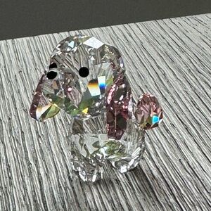 NWT- crystal dog figurine - in original box